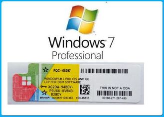 Kluczowe kluczowe produktów firmy Microsoft Windows 7 Oryginalna licencja na licencję OEM w trybie online