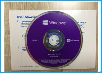 Windows 10 Pro Software OEM aktywacja online w języku angielskim / francuskim / włoskim / rosyjskim / japońskim